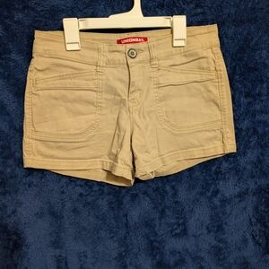 UNIONBAY Women's Beige Cargo Shorts